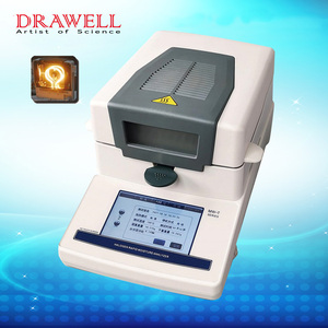เครื่องวัดความชื้น Drawell DW-100MW-T หน้าจอสัมผัส 5 นิ้ว ความแม่นยำ 0.01% สำหรับอาหาร การเกษตร ธัญพืช เมล็ดพันธุ์ ตรวจสอบปริมาณน้ำ - Product Image 2