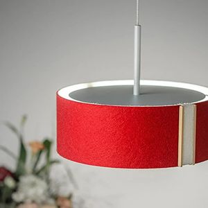 Lampe à <span class=keywords><strong>suspension</strong></span> en feutre décorative au design nordique moderne Lampe suspendue en fer d'intérieur Table à manger pour la maison Bar de <span class=keywords><strong>cuisine</strong></span> - Product Image 5