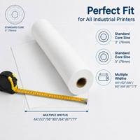 Papier de transfert par sublimation thermique 70 g/m² en rouleau, séchage rapide, vente en gros