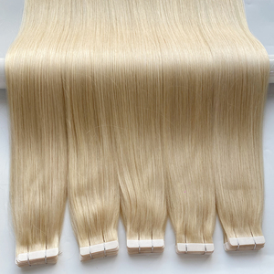 Haiyi fabbrica all'ingrosso di colore biondo nastro di estensione dei <span class=keywords><strong>capelli</strong></span> di Balayage in europeo doppio <span class=keywords><strong>capelli</strong></span> disegnati per le donne e parrucchiere - Product Image 6