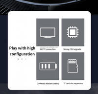 Consola de Videojuegos Retro Portátil X70 Mini, Pantalla Grande de 7.0 Pulgadas, Batería de 1200 mAh, Más de 10000 Juegos, CPU de Cuatro Núcleos, Salida de TV