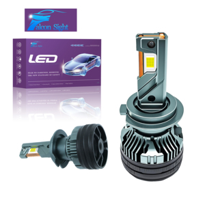 Falconsight H15 tres tubos de cobre Led faro F12 H11 180W 33000lm personalizado H4 faro bombilla para coche Led faros M9pro - Product Image 5