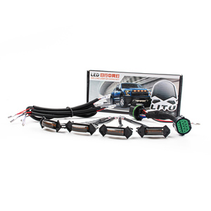 Commercio all'ingrosso della fabbrica 12v Led Grill elettrico luce 4x4 fuoristrada Led per auto lampada griglia RGB Led spia di avvertimento per fuoristrada UTV - Product Image 3