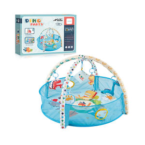 Gimnasio de Actividades para Bebé FiveStar con Tapete Acolchado Nido Cuna Centro de Actividades con Barreras para Jugar y Dormir para Infantes - Product Image 2