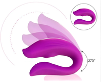 Mini vibromasseur pour femmes, contrôle par application, rechargeable par USB, étanche IPx6, 9 fréquences, vibromasseur portable longue distance