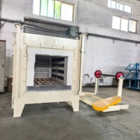 Four de traitement thermique industriel de type boîte, fours sur mesure pour acier, alliages d'aluminium, alliages de cuivre
