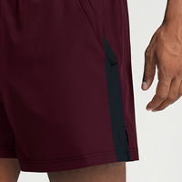 Shorts de sport à séchage rapide pour hommes - Shorts d'entraînement de gym bicolores, respirants, pour la randonnée, le football, la course à pied et les loisirs
