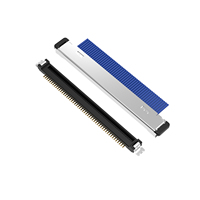 Assemblage de câble coaxial LVDS à connecteur haute densité personnalisé à 50 broches pour les tests électroniques