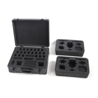 Boîte de protection de verrouillage de vol pour petit équipement de grande taille personnalisée mallette de transport en alliage d'aluminium