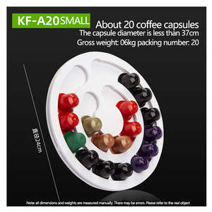 Soporte de <span class=keywords><strong>cápsulas</strong></span> giratorio minimalista, estante de almacenamiento de café de buena calidad, a la moda - Product Image 6