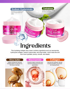 Crema Facial de Lujo ALIKE Personalizada al por Mayor, con Niacinamida, Colágeno y Manteca de Karité, Hidratación Profunda, Piel Radiante y Voluminosa - Product Image 4