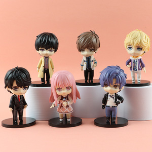6 pièces/ensemble <span class=keywords><strong>Love</strong></span> and Producers Kilo Gavin <span class=keywords><strong>Victor</strong></span> Lucien Figurine d'anime en PVC Catcher Gachapon Boîte à œufs Jeu de prix Jouet - Product Image 2
