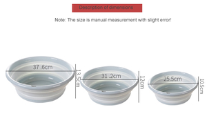 Chậu Rửa Bằng Nhựa Gấp Gọn Gắn Tường Tiết Kiệm Không Gian Đa Năng Màu Kẹo Thiết Kế Mới - Product Image 3