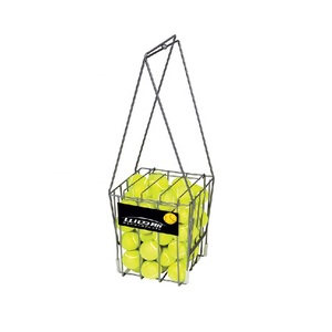 Metal Stand Storage Racks Retail Display Racks Metal Movable Stand Tennis Ball Picker Ball Cart Iron Shelf