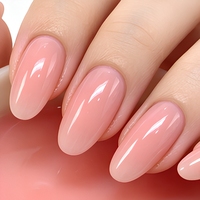 Nouvelle Formule Gel Constructeur Ongles Sans Brûlure Couleur 56g Sans HEMA Sans Chaleur Auto-Lissant Gel Dur Constructeur d'Ongles