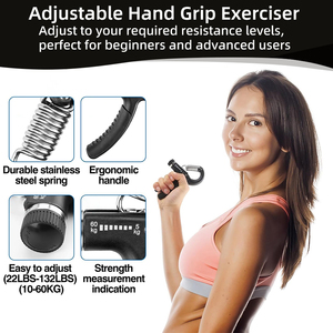 Pince à main pour équipement d'entraînement à domicile Portable réglable pour la force de l'avant-bras et l'exercice des doigts - Product Image 5