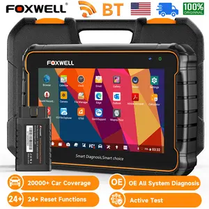 Профессиональный автомобильный диагностический инструмент Foxwell GT60 OBD2, двухпозиционный испытательный прибор для проверки масла, EPB A/F, 24 сброса ODB2 OBD2, Автомобильный сканер