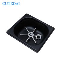 Cutedai 1020S Rinse-verre moderne en acier inoxydable pour évier, robinet haute pression pour comptoir, fabriqué en Chine
