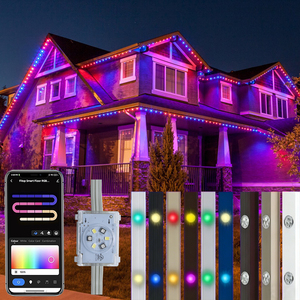 Wholesale DC 48V IP68 Waterproof Outdoor Permanent Lighting 6 <b>Led</b> Track Point <b>Light</b> UCS2904 Addressable Christmas Holiday <b>Light</b> - Product Image 1