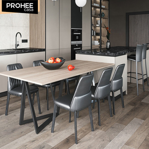 Tavolo in legno di lusso europeo per sala da pranzo <span class=keywords><strong>e</strong></span> Set di <span class=keywords><strong>sedie</strong></span> a 6 posti - Product Image 5
