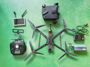 Drone FPV avec caméra 720P, moteur télécommandé, temps de vol de 15 minutes, charge utile de 4 kg, 10 pouces - Product Image 3