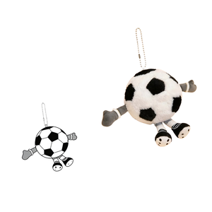 Sac de <span class=keywords><strong>sport</strong></span> avec petite décoration suspendue, mignon, en forme de poupée en peluche douce, rembourrée en coton PP, pour tennis, rugby, football, basketball, <span class=keywords><strong>golf</strong></span>, jouet de fête - Product Image 1