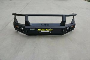 Parachoques delantero de barra de toro de acero MANx4 para <span class=keywords><strong>Mitsubishi</strong></span> Pajero <span class=keywords><strong>Montero</strong></span> <span class=keywords><strong>V80</strong></span> V90 V93 V97 - Product Image 6