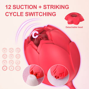 LOTUSIF Wholesale Sextoys Sucking Vibrator With Dildo Telescopic Vibrator G-spot Stimulator Clitoris Vibrator Sex <b>Toys</b> for Woman - Product Image 2