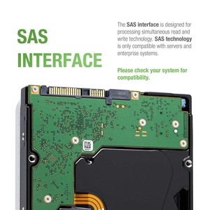 ฮาร์ดดิสก์ Exos X16 ST16000NM002G ขนาด 16TB สำหรับองค์กร แบบ SAS 12Gb/s ความเร็ว 7200RPM หน่วยความจำ 256MB ขนาด 3.5 นิ้ว สำหรับใช้ภายในระบบเซิร์ฟเวอร์ - Product Image 3
