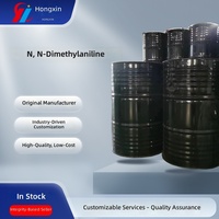 NN-Diméthylaniline (CAS 121-69-7) Pureté 99,5% Intermédiaire de colorant utilisé pour la vanilline, les colorants azo-triphénylméthane et les réactifs analytiques