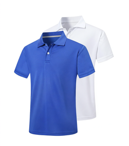 Ropa de Verano para Niños a la Moda al por Mayor, Nuevo Diseño, Camiseta Polo Formal de Punto 100% Algodón para Niños, Manga Corta, Transpirable, de Secado Rápido - Product Image 1