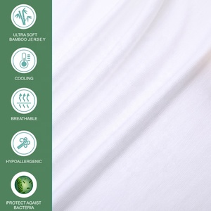 Tã nhà dệt-Bộ đồ giường tre Jersey vải không thấm nước nệm bảo vệ vải dệt may nhà - Product Image 2