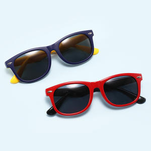 แว่นกันแดดซิลิโคนสำหรับเด็ก Conchen ป้องกันรังสียูวี 400 เลนส์โพลาไรซ์ TAC สำหรับเด็กผู้ชายและเด็กผู้หญิง ป้องกันแสงแดด แฟชั่นสำหรับการเดินทาง - Product Image 4