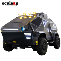 Máquina de Juegos de Realidad Virtual Armor Strike X-8, Simulador de Tiro 7D para 8 Personas, Simulador de Vuelo, Equipo de Realidad Virtual/Realidad Aumentada/Realidad Mixta, Montaña Rusa