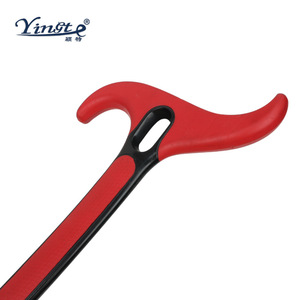 Yinste <b>Plastic</b> Shoehorn Long Handle Durable Shoe Puller For Elderly Assistance - Product Image 2