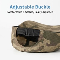 Casquette de baseball souple à cinq panneaux, motif camouflage écossais, pour sports de plein air, protection solaire, grande circonférence de tête AZOV