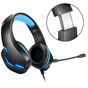 2021 الساخن بيع في روسيا J10 سماعات سماعات سماعات رأس للألعاب LED سماعات للعب PS4 PS5 سماعة للكمبيوتر ألعاب