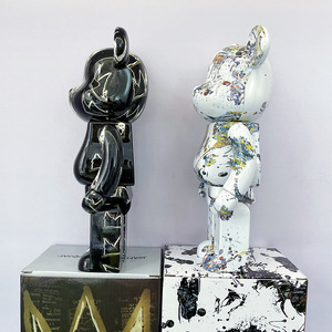 Phiên Bản Cao Cho 400% 28Cm Đông Lạnh Khối Búp Bê Trang Trí Bạo Động Di Chuyển Đồ Chơi Nhựa Hành Động Hình Máy Thổi Khí Chức Năng - Product Image 3