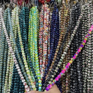 Nkwado ikewaputa ugbo 10mm ucha inyogo mkpurundu udiglasi ลูกปัด maka nakara ukwu - Product Image 3