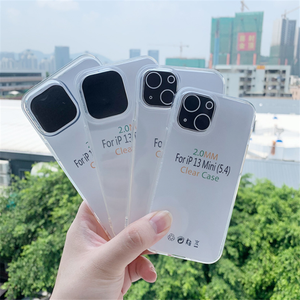 Custodia per telefono trasparente per <span class=keywords><strong>iPhone</strong></span> 11 7 8 XR custodia morbida in <span class=keywords><strong>Silicone</strong></span> per <span class=keywords><strong>iPhone</strong></span> 11 12 Mini 13 Pro XS Max X 8 7 <span class=keywords><strong>6s</strong></span> <span class=keywords><strong>Plus</strong></span> 5 SE XR custodia - Product Image 2