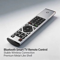 Control Remoto Infrarrojo Inalámbrico para Televisor Inteligente con Voz, para Televisor LCD Inteligente, Android TV Box, OEM, ODM, Fábrica de Origen, Carcasa con Logotipo Personalizado, Teclado