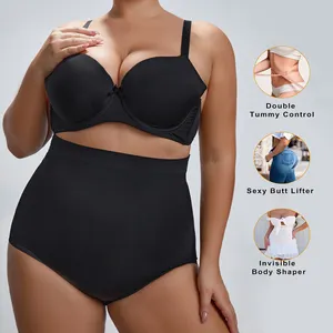 Ladymate OEM/ODM Levantador de gluteos dikişsiz uyluk Butt kaldırıcı külot yüksek bel şekillendirici zayıflama şortu karın kontrol külot