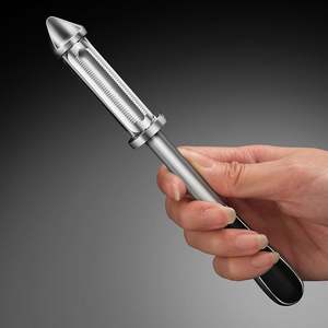 High Quality Multifunctional Zinc Alloy <b>Peeler</b> 3 in 1 Kitchen Tool <b>Potato</b> Vegetable Fruit Serrated <b>Peeler</b> with Non-Slip Handle - Product Image 2