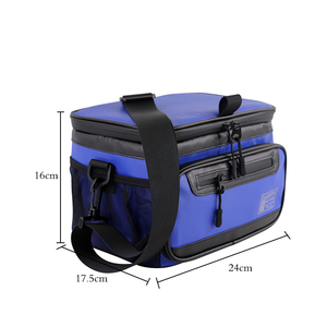 CoolerBag Insulated <b>Cooler</b> Bag 20L Portable Zipper Closure Food Storage for Picnic Keep Cold Blue - Product Image 6