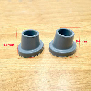Cane Foot <b>Pad</b> 44mm 56mm Rubber <b>Chair</b> Slanted Flange <b>Pad</b> Furniture <b>Pads</b> - Product Image 1