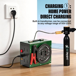 <span class=keywords><strong>Compresseur</strong></span> d'air PCP TUXING à arrêt automatique 110V/220V DC 4500psi/300bar/30mpa 220V pour <span class=keywords><strong>plongée</strong></span> sous-marine, chasse, paintball, avec conception de bobine de fil <span class=keywords><strong>12V</strong></span> - Product Image 3