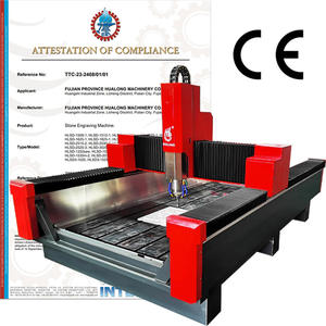 Оборудование HUALONG, HLSD-1525-1 3-осевой фрезерный станок с ЧПУ, резьба по надгробной плите, мрамор, гранит, камень, гравировальный станок для продажи - Product Image 2