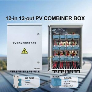 กล่องรวมสายไฟฟ้าพลังงานแสงอาทิตย์ DC PV พลาสติก สำหรับผู้ผลิตมาตรฐาน IP65 พร้อมแรงดัน 600V 1000V 40A 63A รองรับการเชื่อมต่อแบบ 2 4 6 สาย - Product Image 5