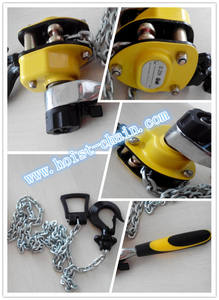 HSH-D portabel tipe tuas Mini katrol Manual terbuat dari baja diperkuat kapasitas paduan 250-6000 KG - Product Image 4