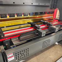 WE67K-170/3200, machine de pliage CNC électro-hydraulique, équipée d'un système DA69S importé d'Allemagne et d'un règle de mesure GV italienne.